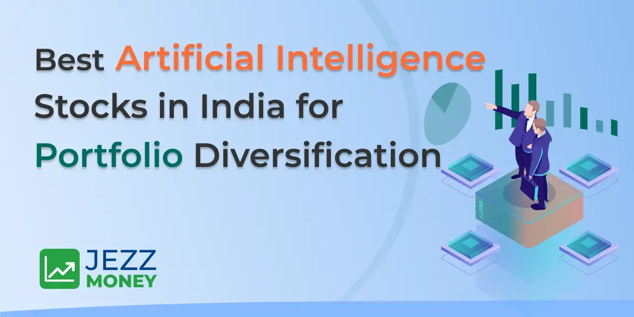 Best artificial intelligence stocks in India for portfolio diversification, featuring leading AI-driven companies in the Indian stock market.