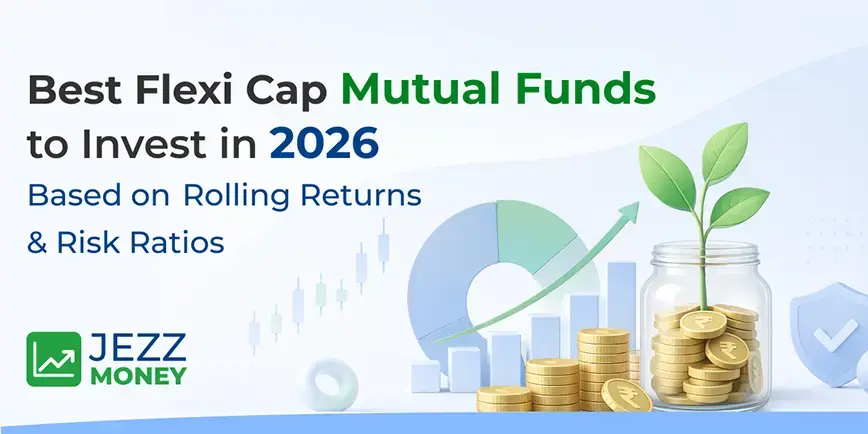 Best flexi cap mutual funds in 2026 selected based on rolling returns, risk ratios, and long-term performance
