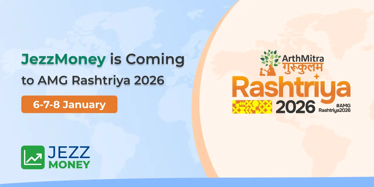 JezzMoney participating in AMG Rashtriya 2026 event held from 6–8 January