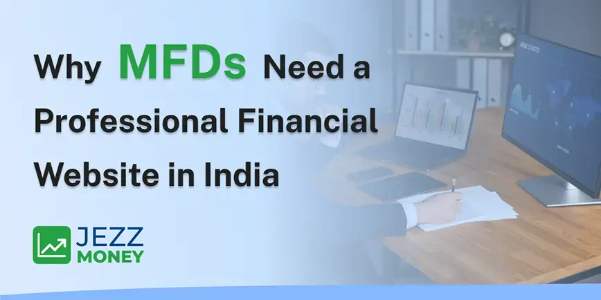 Professional financial website for mutual fund distributors in India